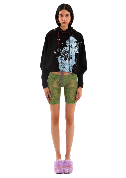 Ghost Short in Green